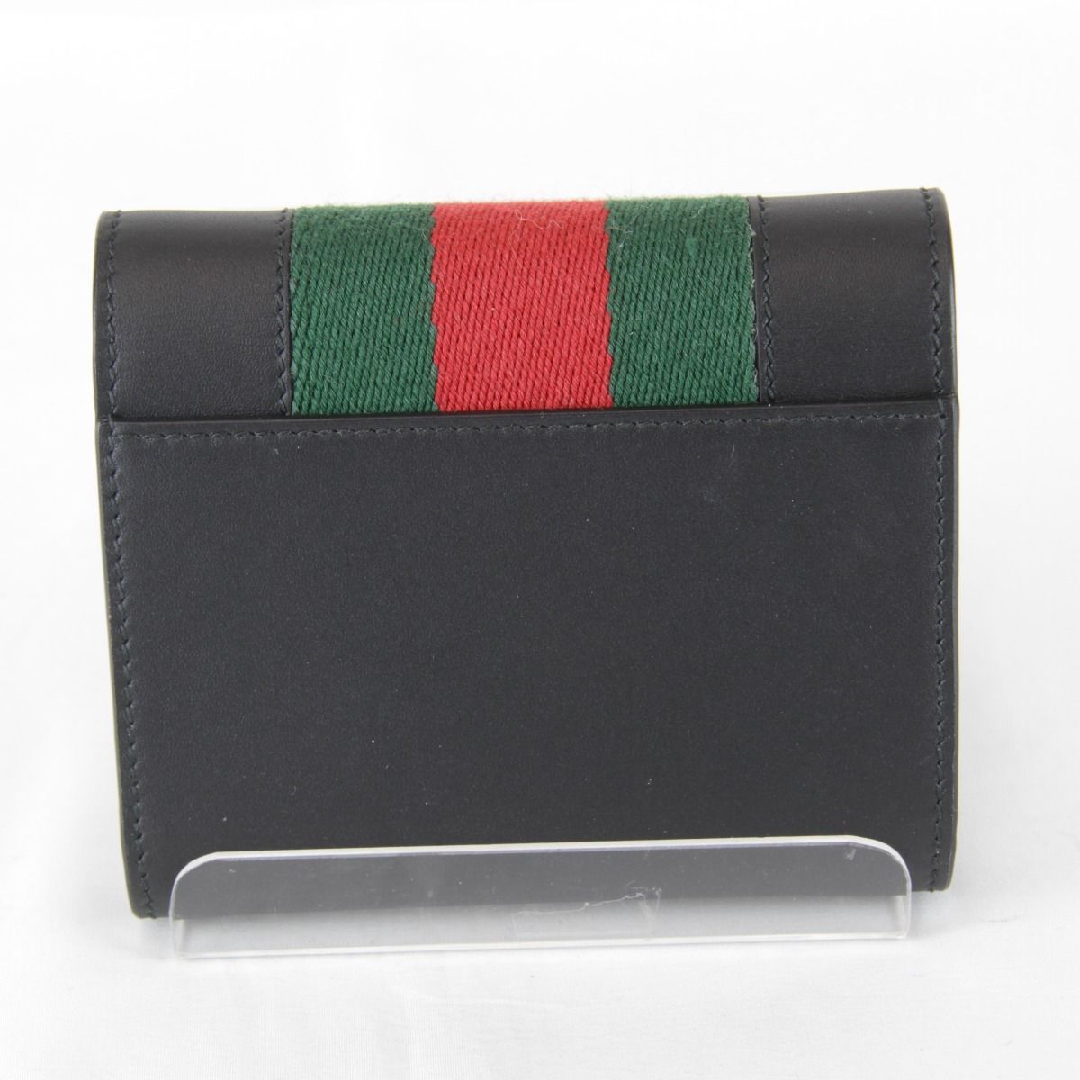 Gucci Sylvie Webline Trifold Wallet Compact — view 2