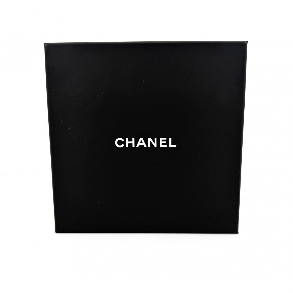 Chanel Brooch Camellia Flower CC Logo Corsage Silver — view 7