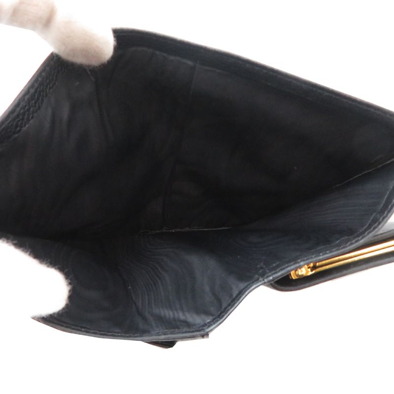 Chanel Wallet Caviar Black — view 6