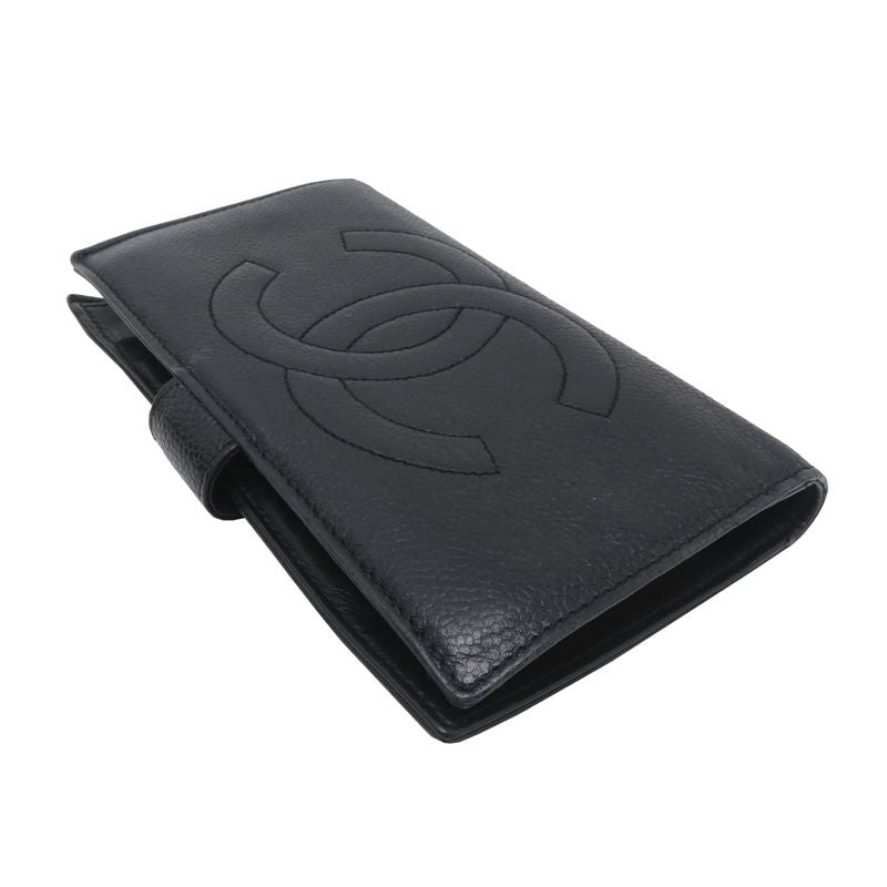 Chanel Wallet Caviar Black — view 3