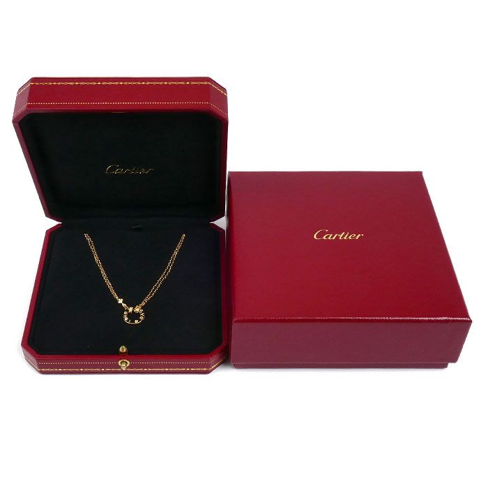Cartier 18K Yellow Gold Love Diamond Necklace — view 7