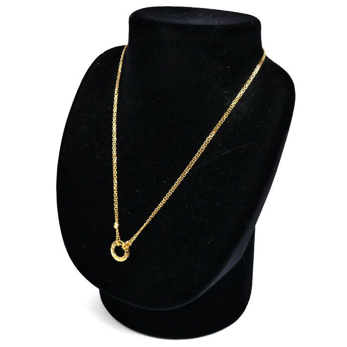 Cartier 18K Yellow Gold Love Diamond Necklace — view 6