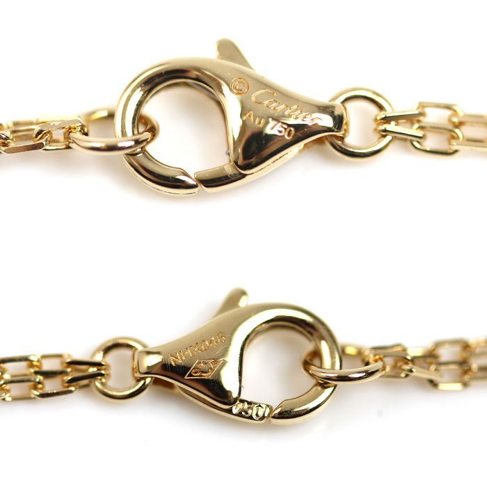 Cartier 18K Yellow Gold Love Diamond Necklace — view 5