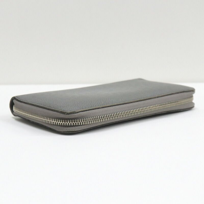 Louis Vuitton Zippy Organizer Wallet Taiga Glacier Gracia — view 3