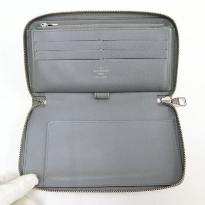 Louis Vuitton Zippy Organizer Wallet Taiga Glacier Gracia — view 4