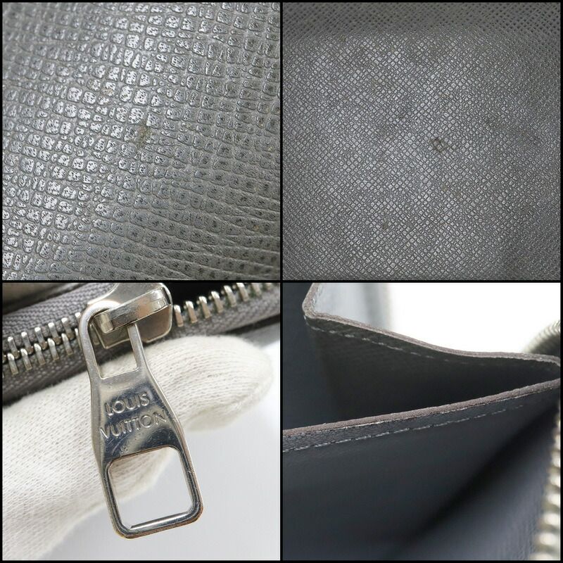 Louis Vuitton Zippy Organizer Wallet Taiga Glacier Gracia — view 8