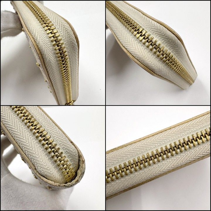 Louis Vuitton Studded Zippy Wallet Damier Azur — view 4
