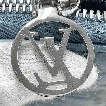Louis Vuitton Zippy Wallet Monogram Embossed Blue Glacier — view 6