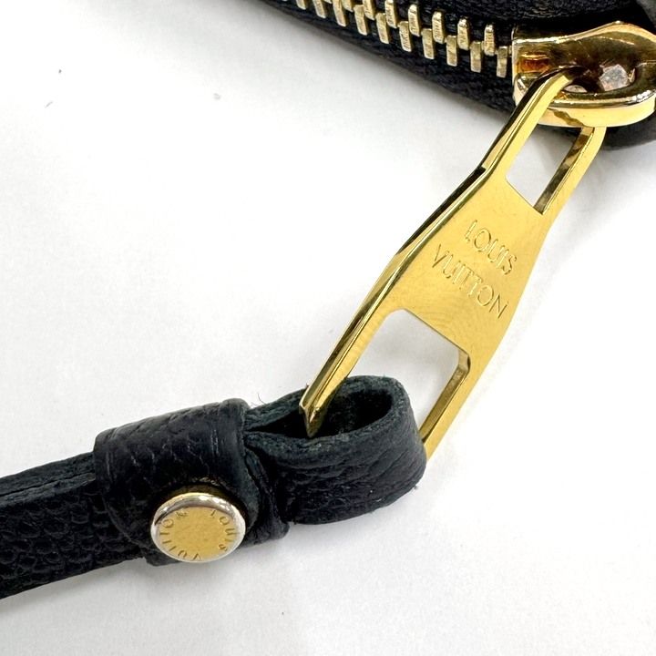 Louis Vuitton Zippy Wallet Monogram Empreinte Noir Black — view 4