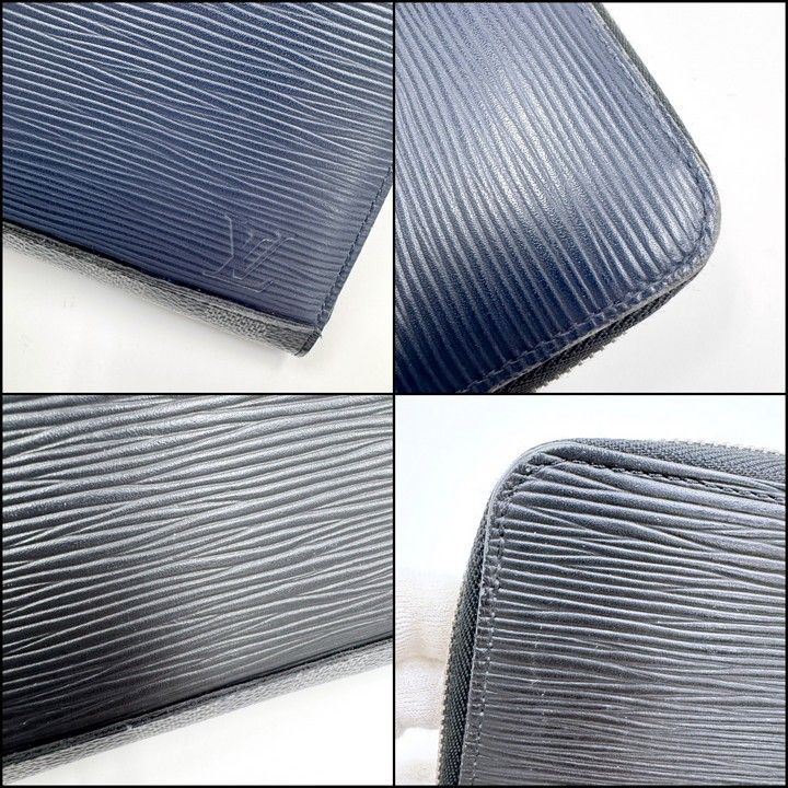 Louis Vuitton Zippy Organizer NM Wallet Epi Damier Graphite Taiga — view 5
