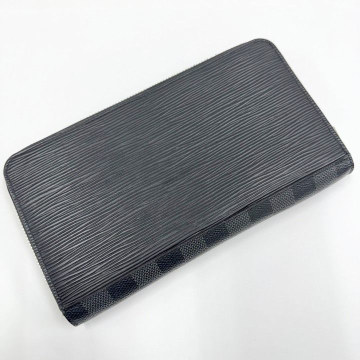Louis Vuitton Zippy Organizer NM Wallet Epi Damier Graphite Taiga — view 2