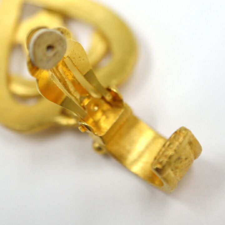 Chanel Vintage CC Logo Earrings Motif — view 6