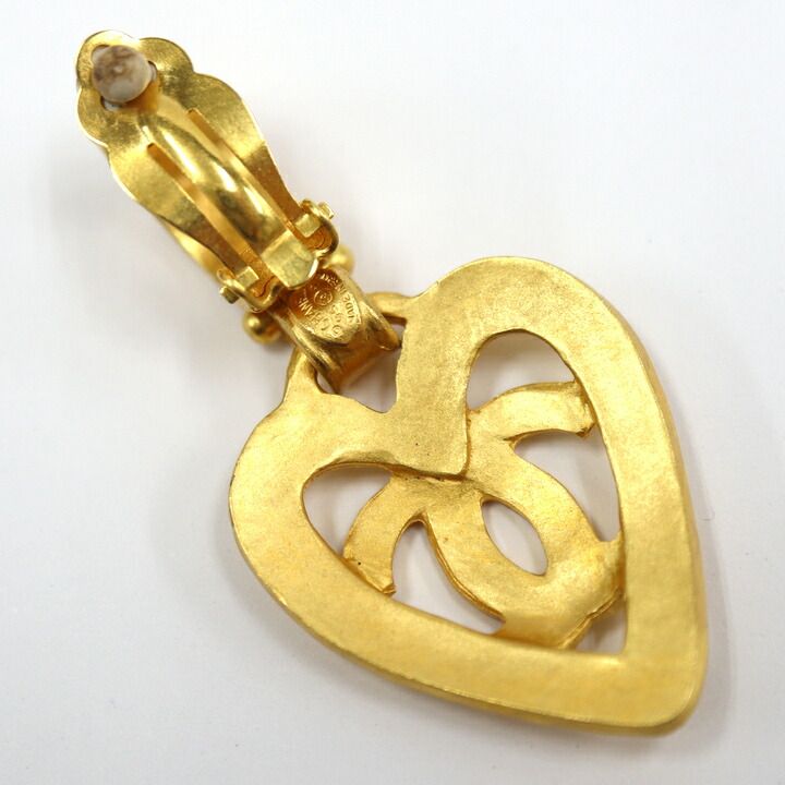 Chanel Vintage CC Logo Earrings Motif — view 2