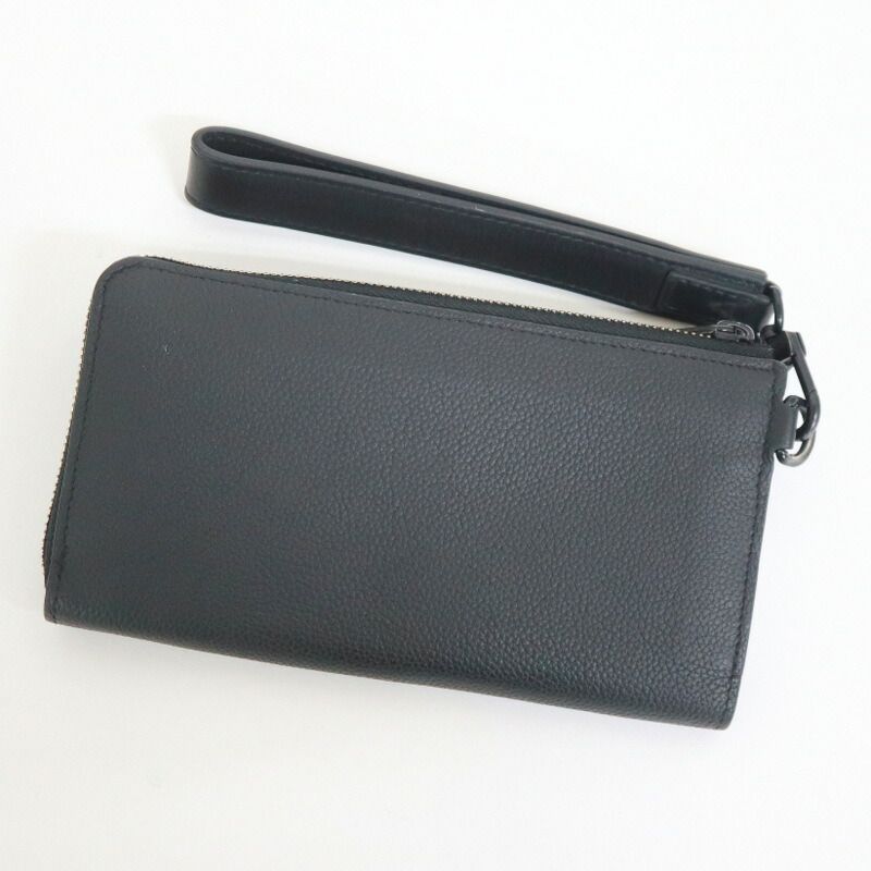 Louis Vuitton Aerogram Zippy Wallet Leather Black — view 2
