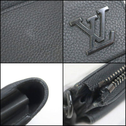 Louis Vuitton Aerogram Zippy Wallet Leather Black — view 7