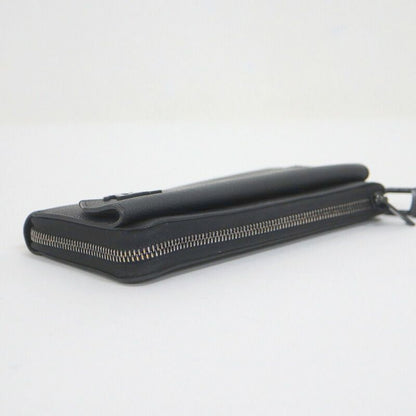 Louis Vuitton Aerogram Zippy Wallet Leather Black — view 3