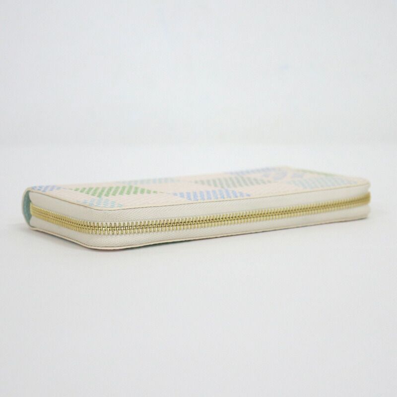 Louis Vuitton Zippy Wallet Damierlicious Pistachio Green — view 3