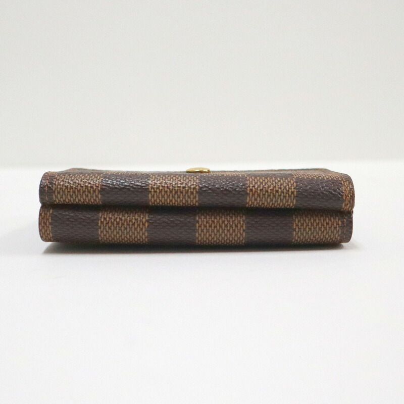 Louis Vuitton Porte Monnaie Billets Cult Cles Bifold Wallet Damier Ebene — view 4