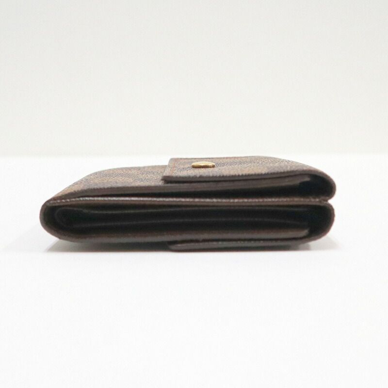 Louis Vuitton Porte Monnaie Billets Cult Cles Bifold Wallet Damier Ebene — view 3