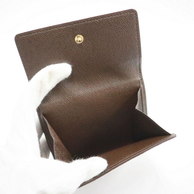 Louis Vuitton Porte Monnaie Billets Cult Cles Bifold Wallet Damier Ebene — view 7