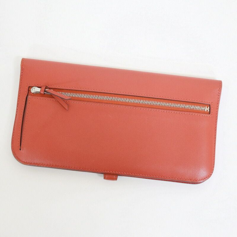 Hermes Dogon Rectoverso Bifold Wallet Swift Brick le Juviv T-engraved Juvif — view 2