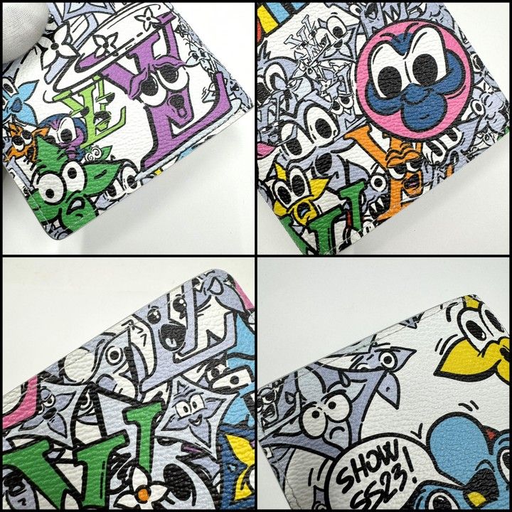 Louis Vuitton Porte Feuille Brother NM Bifold Wallet Monogram Comic — view 3