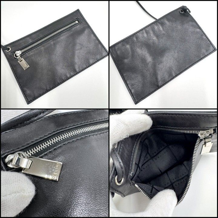 Celine Sarah Bag Calf Leather Black — view 8