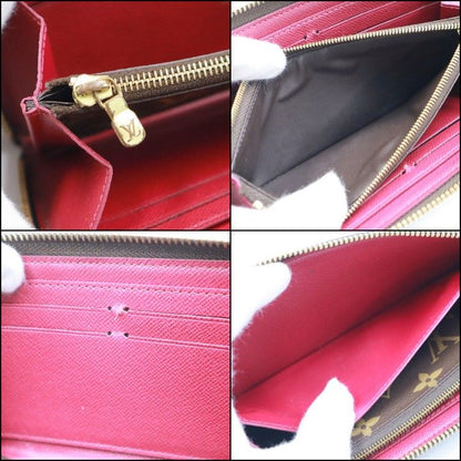 Louis Vuitton Portefeuille Clemence Wallet Monogram Fuchsia — view 9