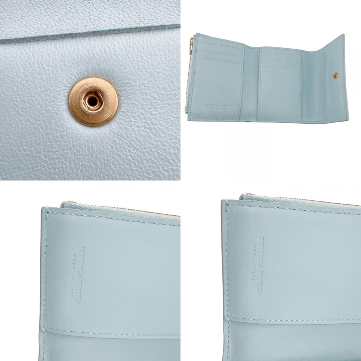 Bottega Veneta Compact Wallet Cassette Trifold — view 7