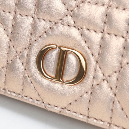 Dior Glycine Wallet Caro Bifold Lambskin — view 5