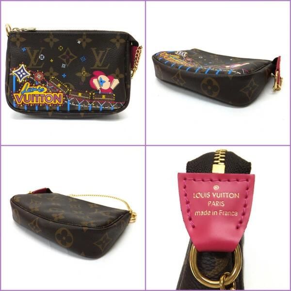Louis Vuitton Mini Pouch Monogram Canvas — view 6