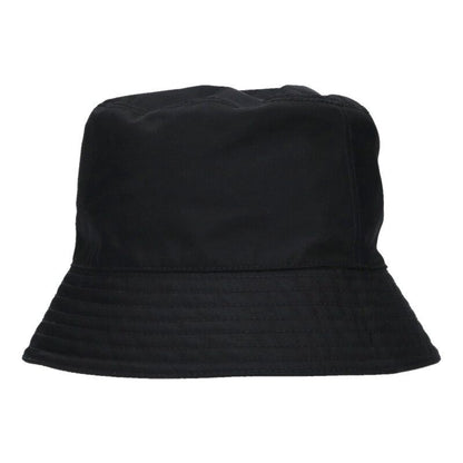 Prada Re-Nylon Triangle Plaid Nylon Bucket Hat — view 2