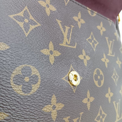 Louis Vuitton Monogram Mabillon Shoulder Bag Brown