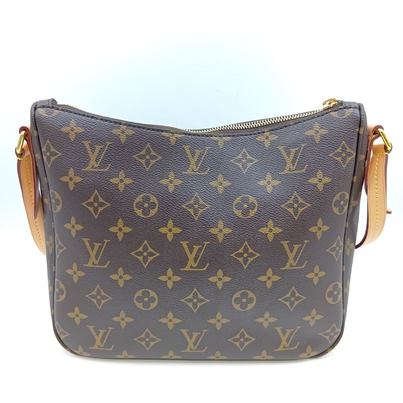 Louis Vuitton Monogram Mabillon Shoulder Bag Brown