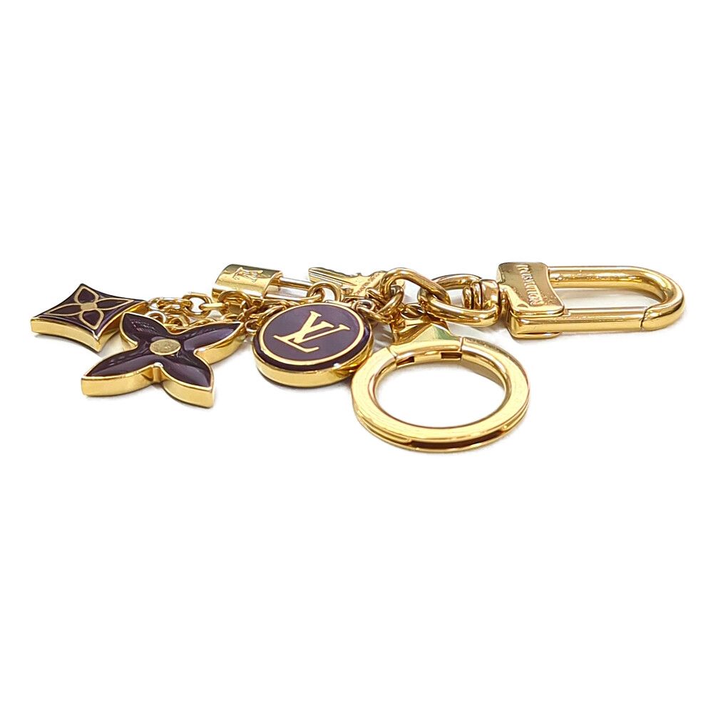 Louis Vuitton Monogram Porte Cles Pampillion Ring Key Holder Bag Charm — view 4