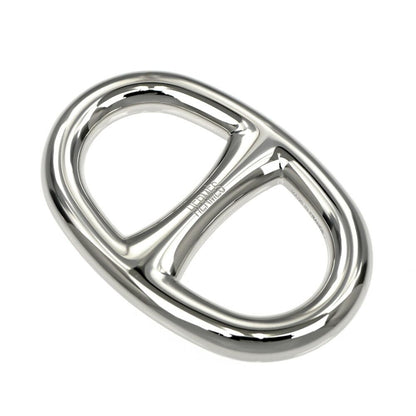 Hermes Scarf Ring Chaine D'ancre Permanent Brass Palladium Silver — view 5