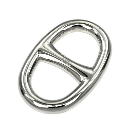 Hermes Scarf Ring Chaine D'ancre Permanent Brass Palladium Silver — view 2