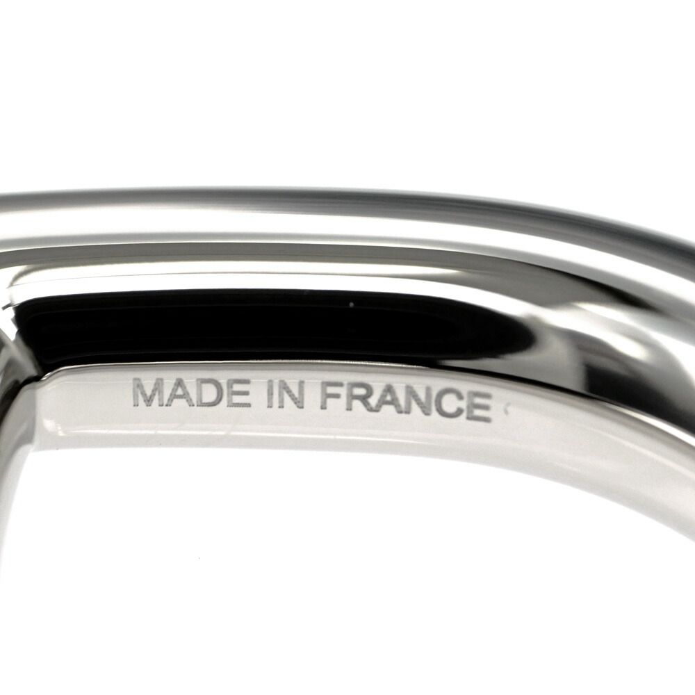Hermes Scarf Ring Chaine D'ancre Permanent Brass Palladium Silver — view 6