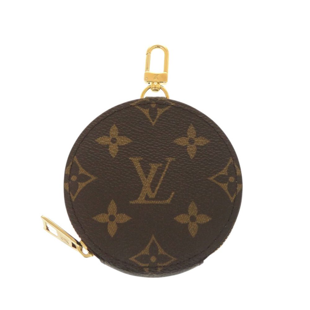 Louis Vuitton On The Go PM Shoulder Strap with Coin Case Monogram Canvas White Brown — view 5