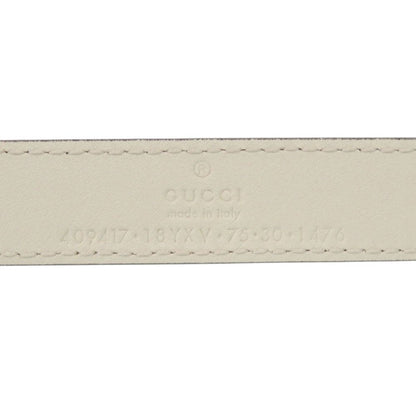 Gucci Double Leather 75 30 White — view 6