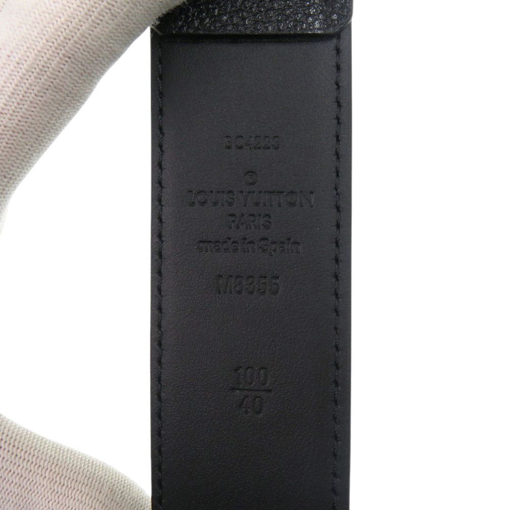 Louis Vuitton Saint Germain Leather 100 40 Black Silver — view 5