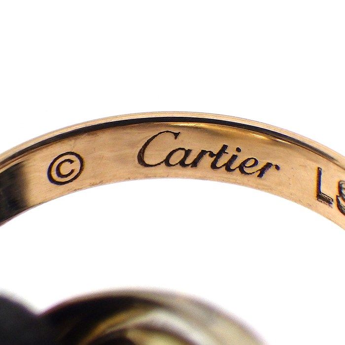 Cartier Bracelet Trinity Online Limited Three Color Cotton Cord 18K Pink — view 3