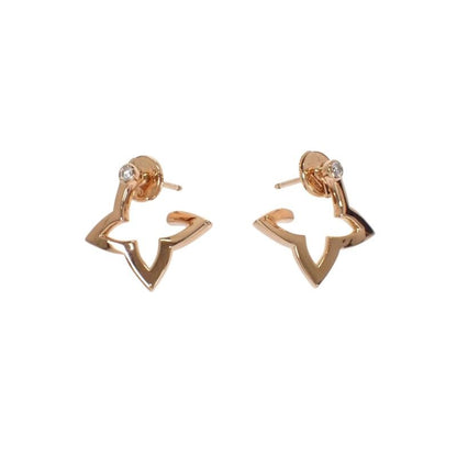 Louis Vuitton Hoop Earrings Ombre Blossom Of Pink — view 2