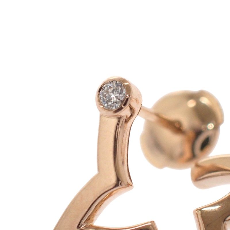 Louis Vuitton Hoop Earrings Ombre Blossom Of Pink — view 3