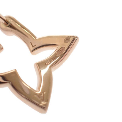 Louis Vuitton Hoop Earrings Ombre Blossom Of Pink — view 6