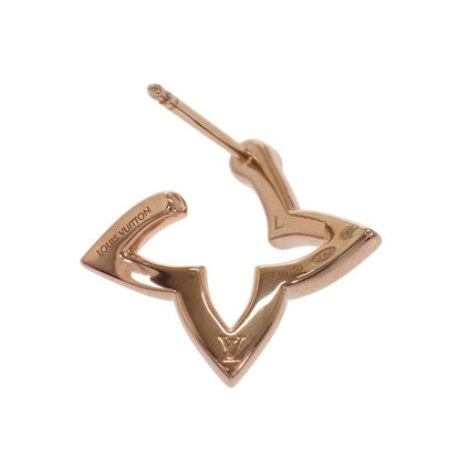 Louis Vuitton Hoop Earrings Ombre Blossom Of Pink — view 4