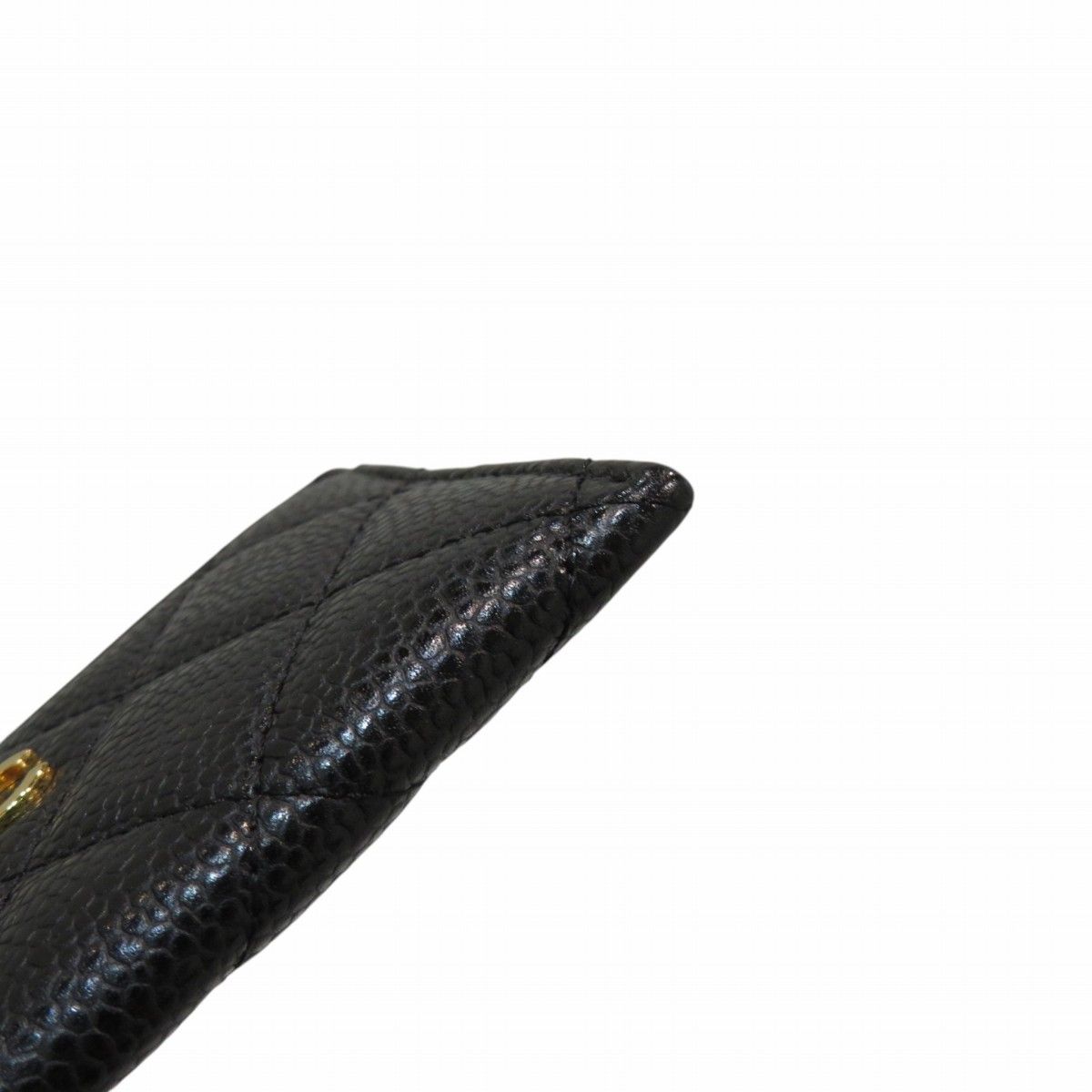 Chanel Card Case Caviar Leather — view 8