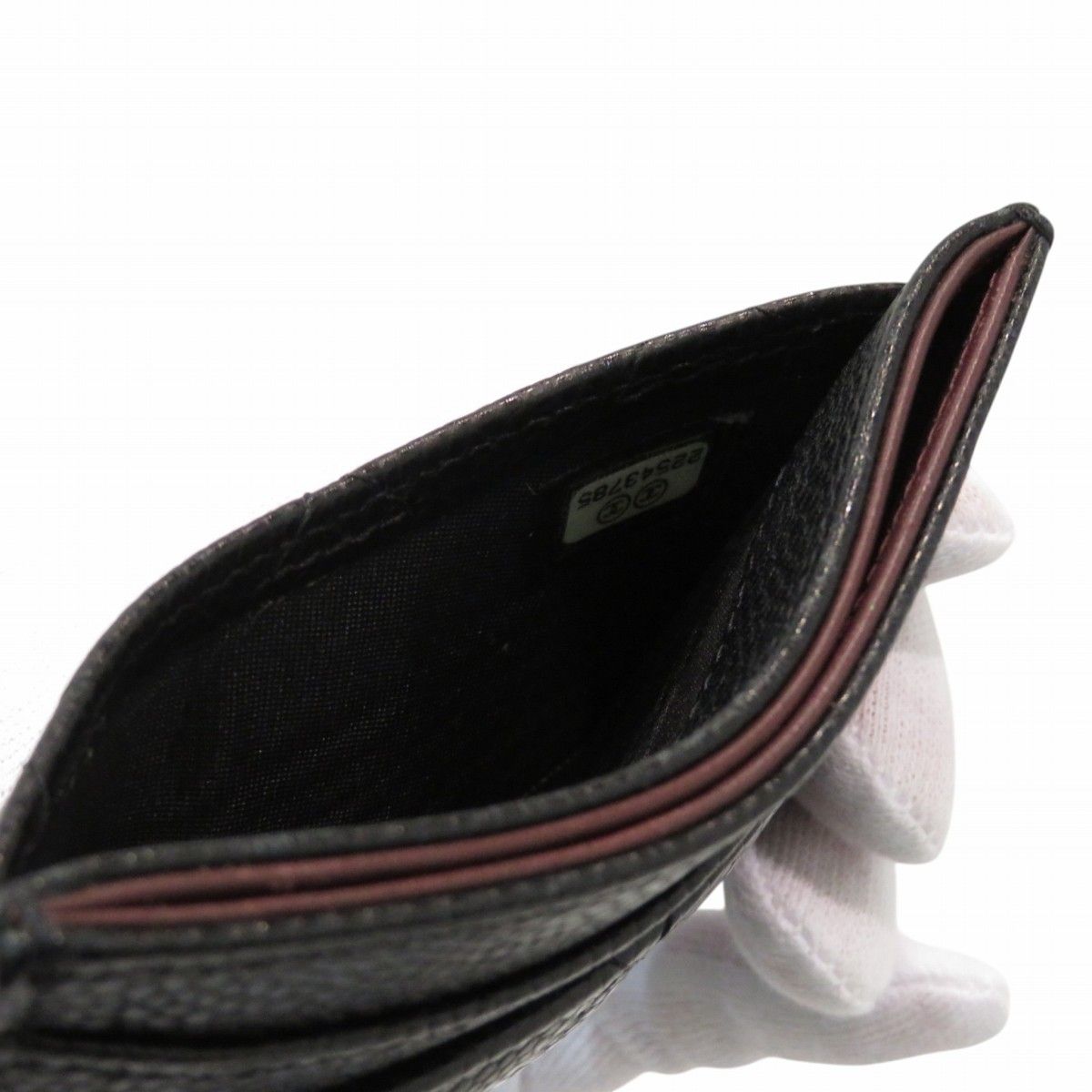 Chanel Card Case Caviar Leather — view 6