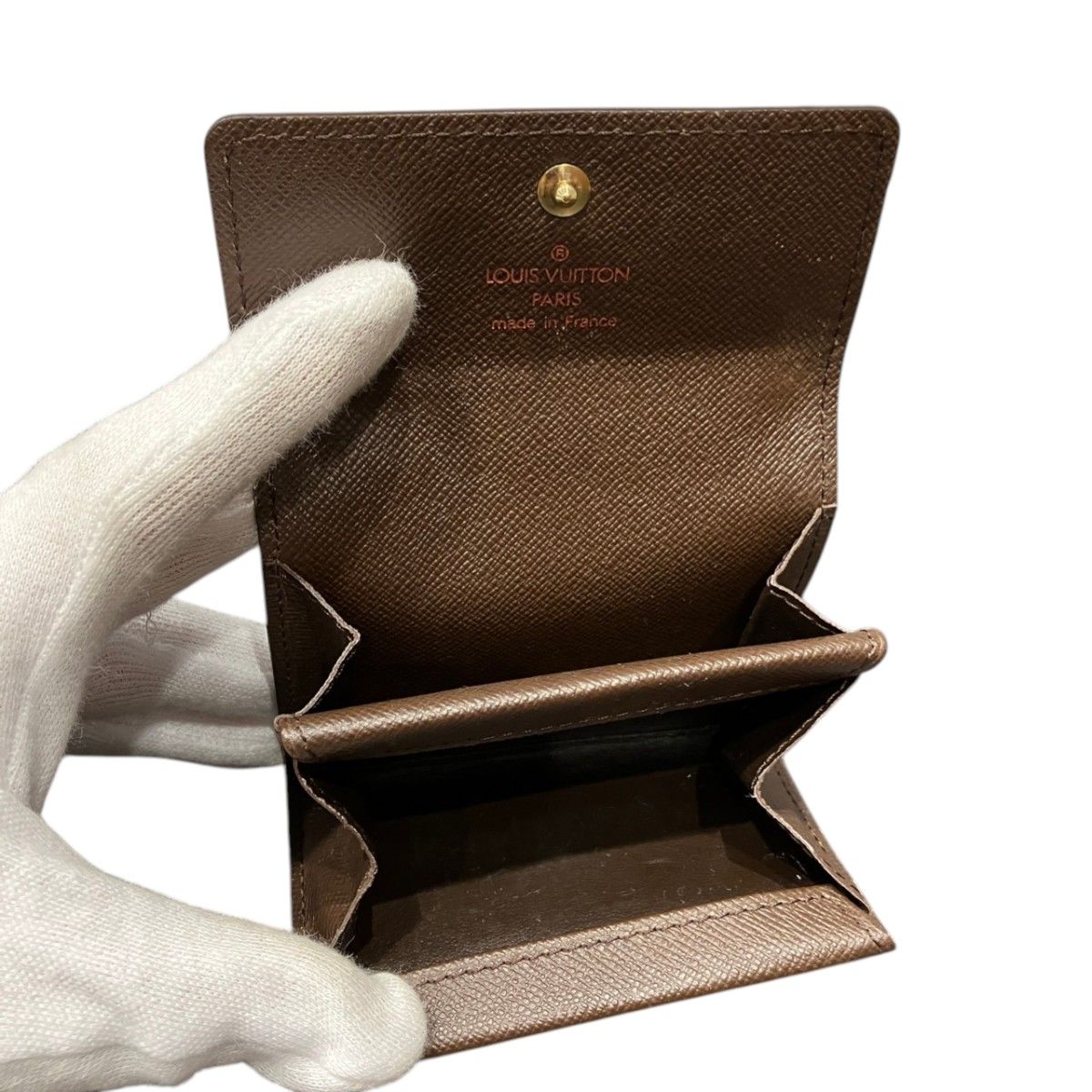 Louis Vuitton Coin Case Brown — view 3