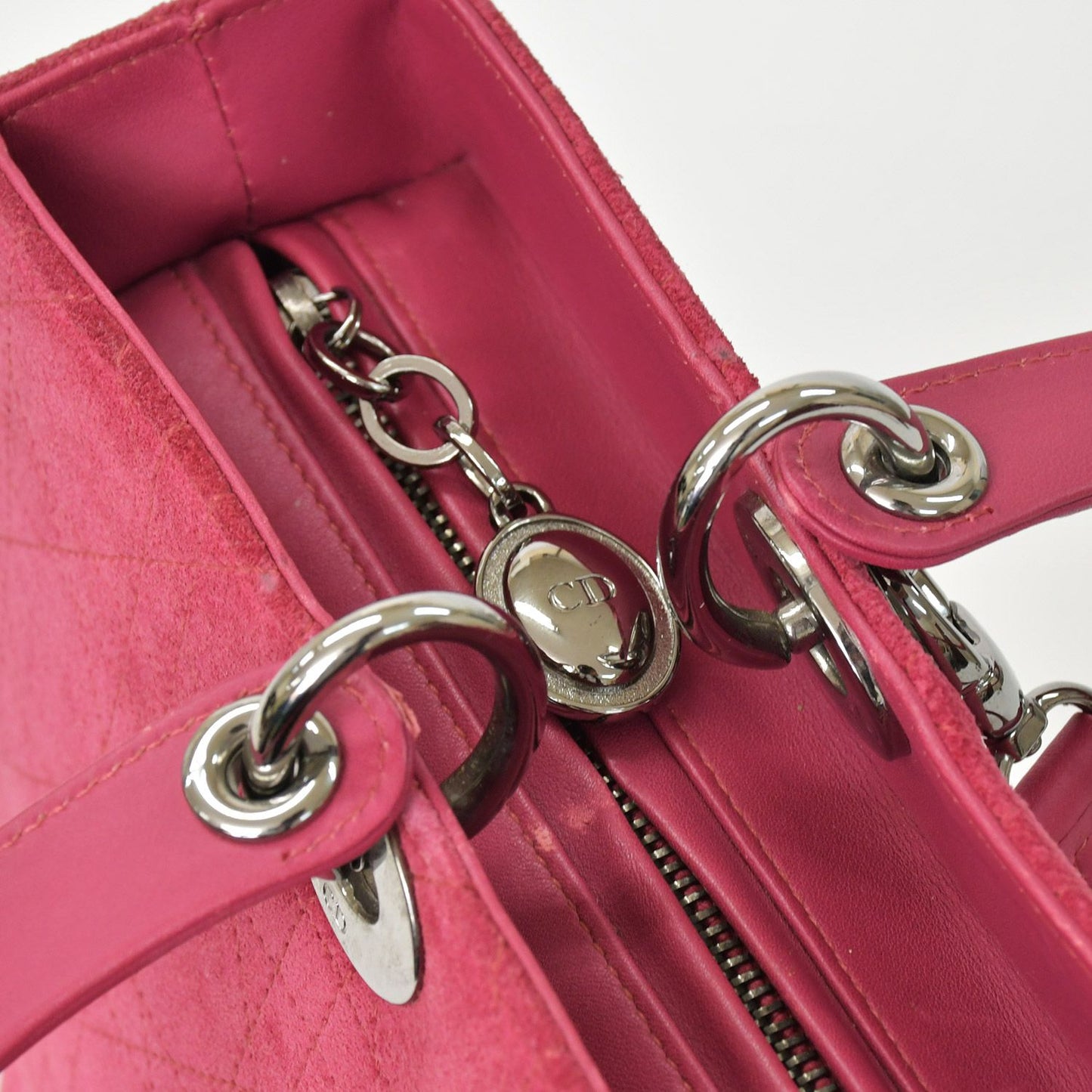 Dior Lady Large 2-Way Bag Cannage — view 8